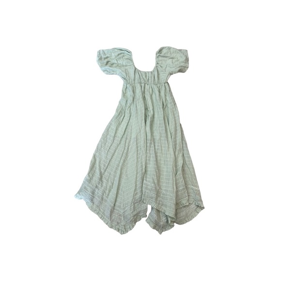 NWT Free People On My Level Maxi Dress in Milky Green Mint Size Medium - Picture 4 of 12